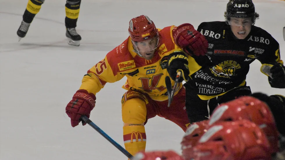 Under onsdagskvällen möttes Vimmerby och Kalmar.