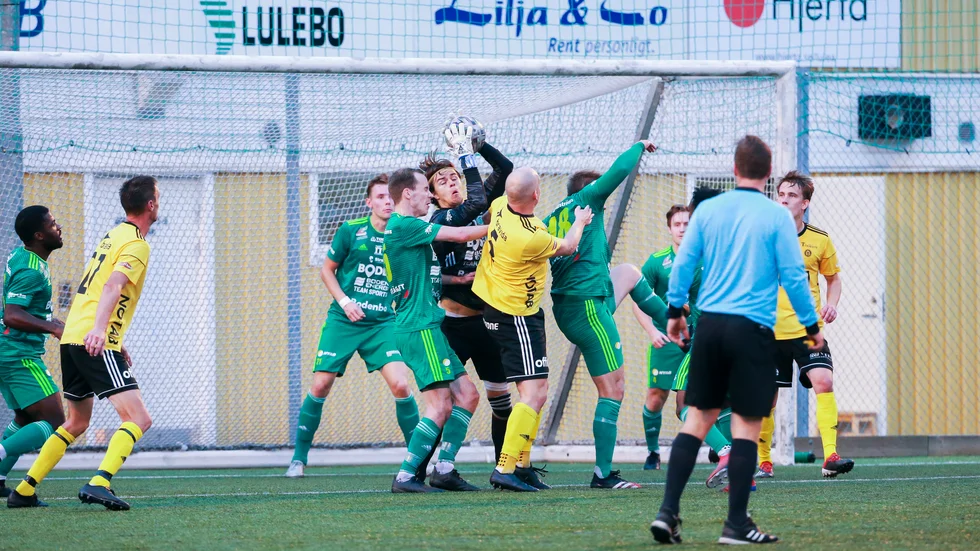 Novikens IK och Bodens BK FF fick dela på poängen under måndagskvällen.