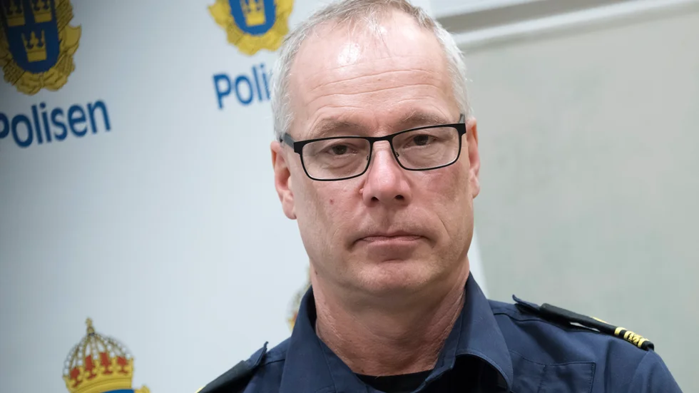 Robert Loeffel, presstalesman vid polisen. Arkivbild.