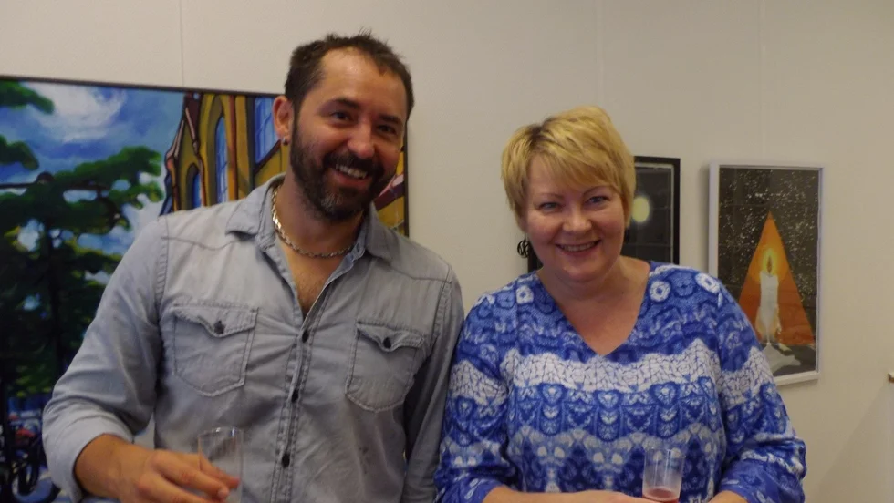 Pablo Castilla och Carola Husberg.
