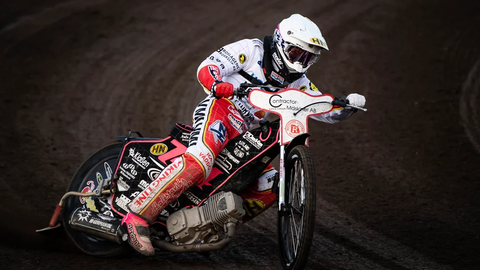 Kai Huckenbeck säkrade Rospiggarnas seger i det nästsista heatet.