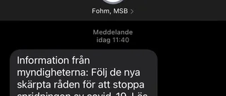 Om krisen kommer surrar mobilen