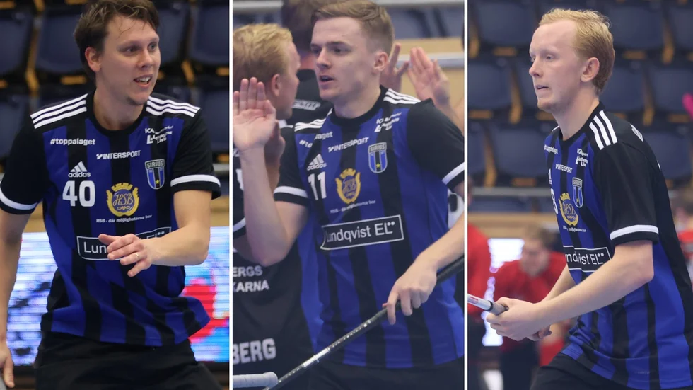 Sirius Joakim Alvinder, Andreas Lundell och Oskar Domberg kommer samtliga missa bottenmötet mot Fagerhult Habo.