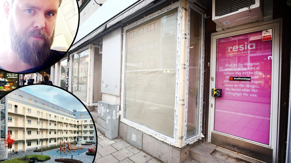 "Vi vill profilera oss på ett annat sätt än andra byggföretag gör och öppnar därför i Eskilstuna centrum", säger Freddie Lantz, ansvarig för Kvalitetsbygg Mälardalen.