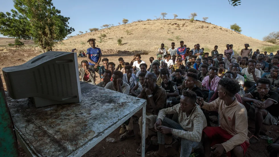 Tiotusentals har flytt provinsen Tigray till Sudan under den etiopiska arméns offensiv. Arkivbild.