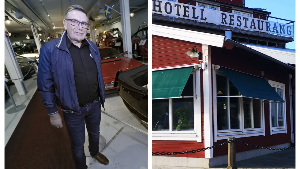 "Det är svårt att få någon att kliva igång i coronatider".
Johan Rahm hoppas att Restaurang Nostalgi på sikt får nya arrendatorer.