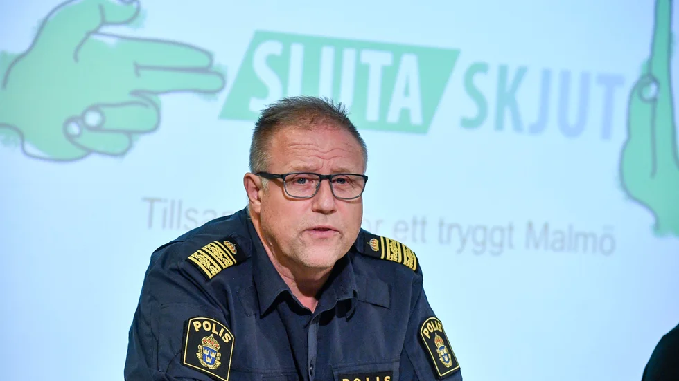 Stefan Sintéus, polismästare i Malmö. Arkivbild.