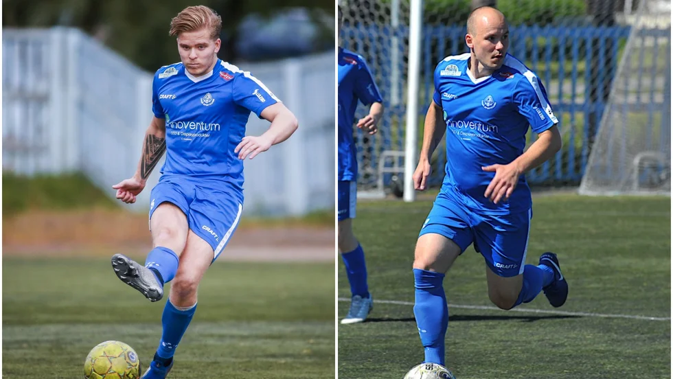 Pontus Sandberg och Anders Kristoffersen Mannela har förlängt med Sportklubben.