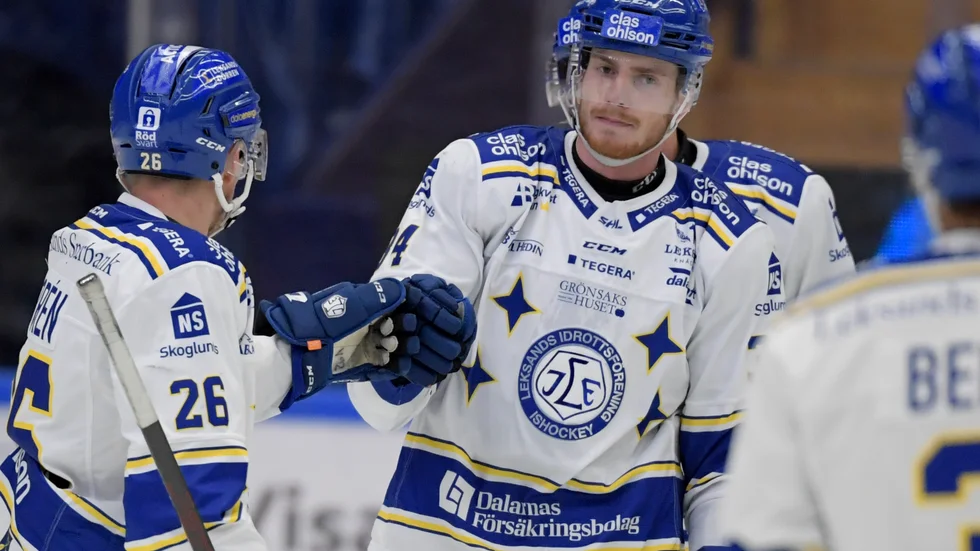 Peter Cehlarik, en av fyra målskyttar när Leksand körde över Frölunda. Arkivbild.
