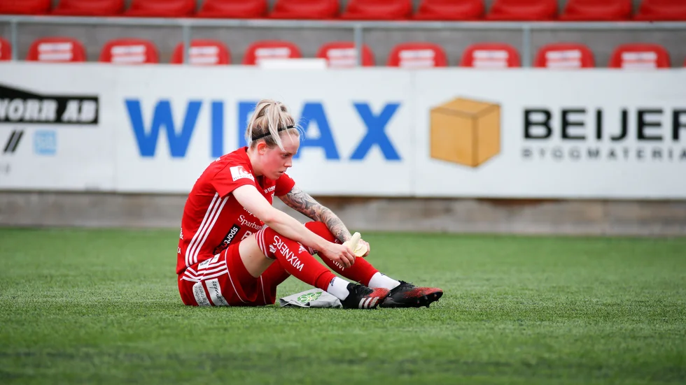 Det har varit några deppiga omgångar för Cecilia Edlund och Piteå IF i damallsvenskan. Kan laget resa sig hemma mot Umeå IK på lördag? (Arkivbild)
