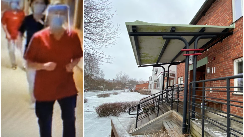 Äldreomsorgspersonalen vid särskilda boendet Parkvägen 9-11 i Österbybruk antog dansutmaningen Jerusalema Challenge.