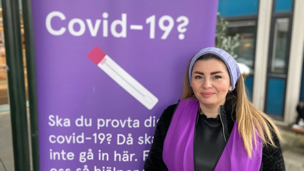 Tamar Nalbandian är en av Region Sörmlands hälsoinformatörer.