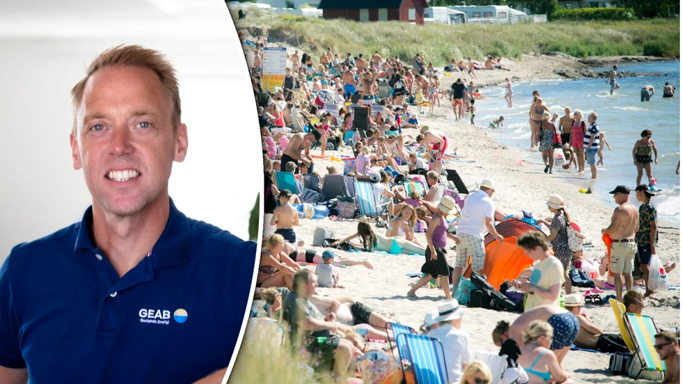 Oskar Lindehejd, marknadschef vid Geab.