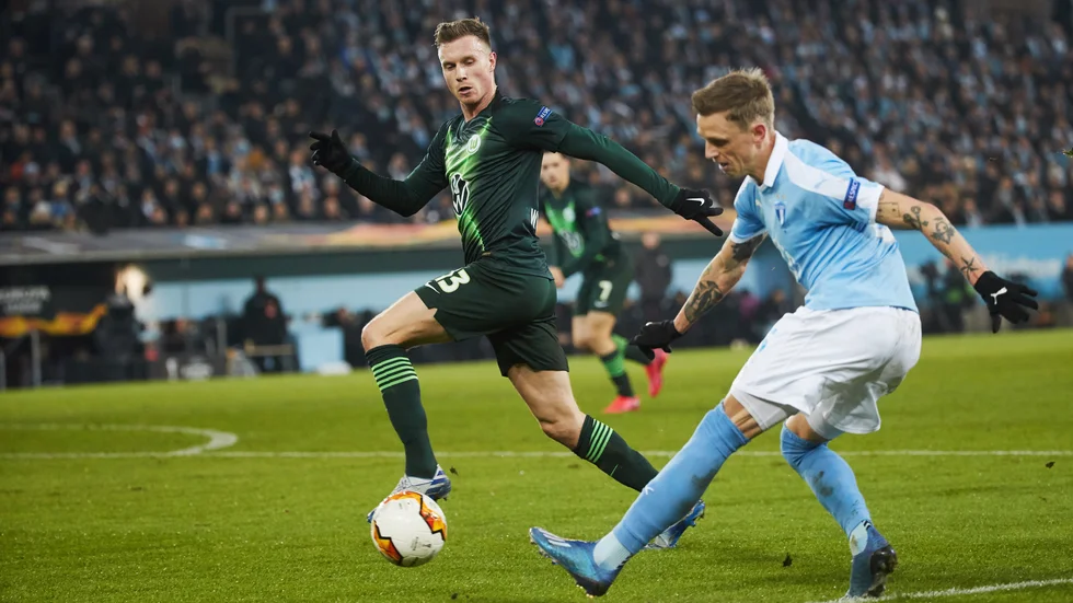 Søren Rieks och hans Malmö FF nådde i vintras 16-delsfinal i Europa League. Från och med nästa säsong får dock inget svenskt lag inleda sin kvalresa till EL-gruppspelet utan tre av fyra klubbar får kvala till nya Europa Conference League. Arkivbild.
