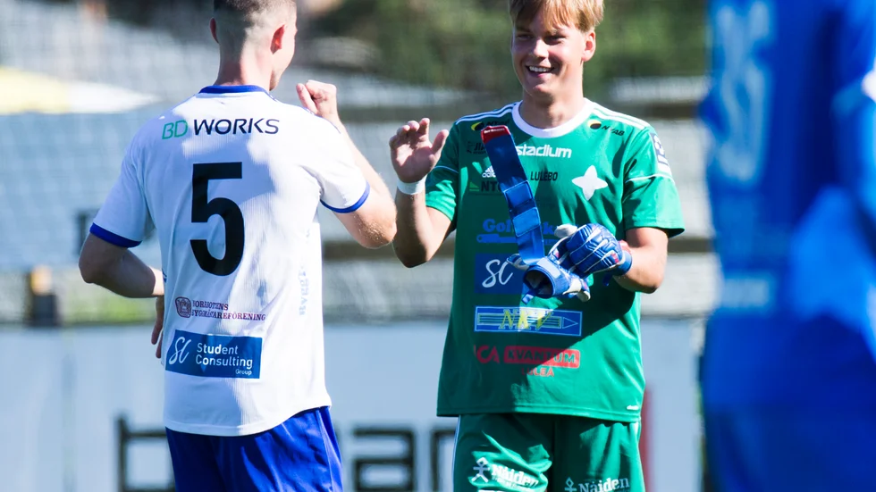 Hannes Sveijer, inlånade målvakten från IK Sirius, öppnar för en eventuell fortsättning i IFK Luleå.