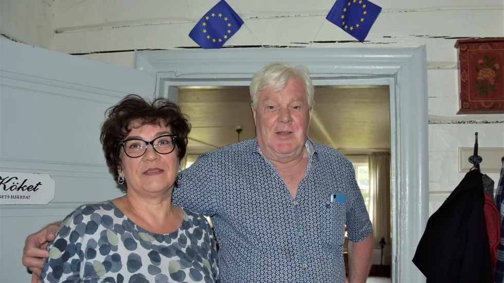 Ann-Kerstin och Hans-Erik Myleus har efter 25 år i Bryssel blivit riktiga europeer. 
