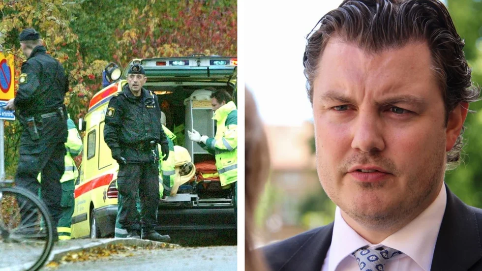 Advokat Johan Ritzer försvarar den misstänkte dubbelmördaren Daniel Nyqvist.