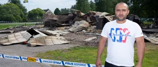 Restaurangägaren i chock efter mordbranden
