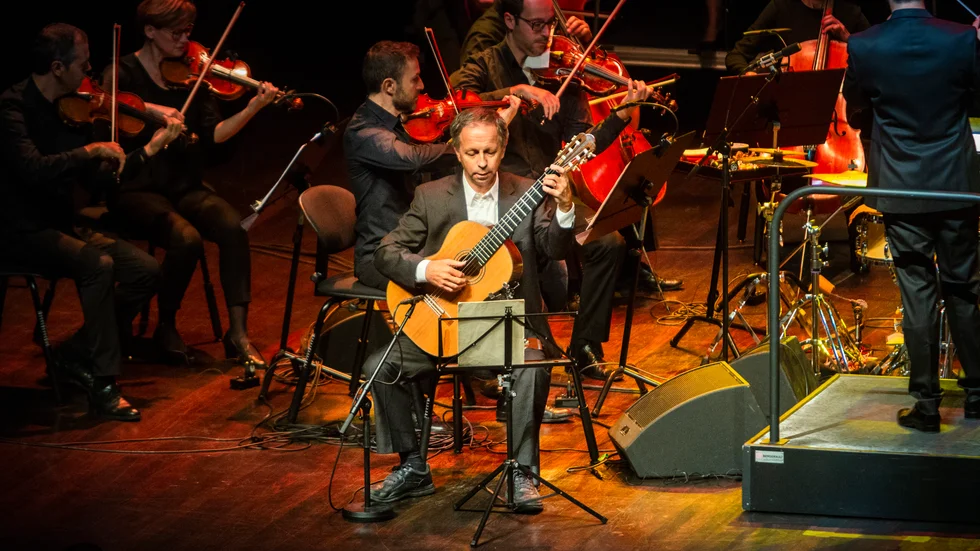 Mängder av namnkunniga artister har gästat Uppsala Internationella Gitarrfestival genom åren. Göran Söllscher fanns på plats 2018.