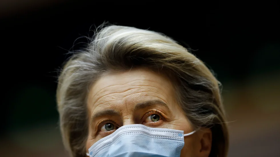 EU-kommissionens ordförande Ursula von der Leyen. Arkivbild.