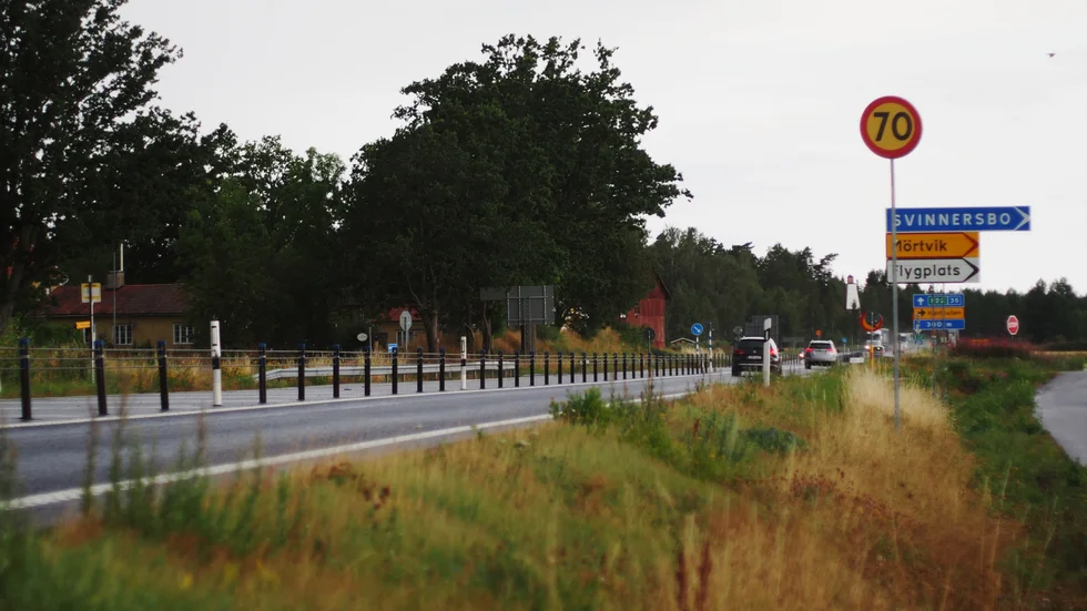Hastigheten vid avfarten till Mommehål sänktes från 100 till 70 kilometer i timmen förra sommaren.