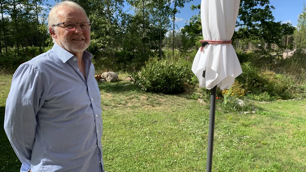 Björn Wadström och grannarna har gjort en skrivelse till kommunen för att bygglovet som lämnats in för bostäder i Hagalund ska skrotas.