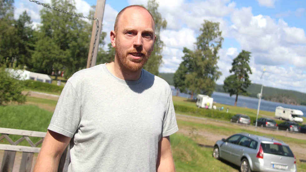"Det är illa", säger Gooitzen Elzinga om läget vid Pinnarps camping. Han bedömer att han har haft uppemot 90 procent färre gäster än normalt.