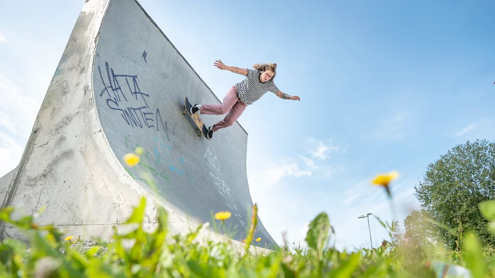 Insändarskribenten anser att Vimmerby borde ha en skatepark, något som finns i många andra städer.