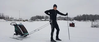 Martin bytte barmark i Västervik mot skidspår i Gamleby