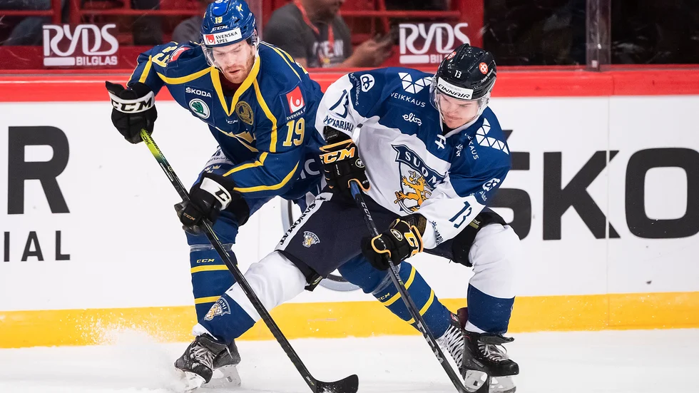 Två mål mot Finland innan jul – men också en skada. Därefter fick Oscar Lindberg en väldbehövlig vecka hemma med familjen i Skellefteå. "Det var oerhört skönt", säger 29-åringen.