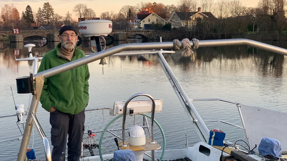 Pierre Nordmark seglade 150 dagar förra året med sin båt. 