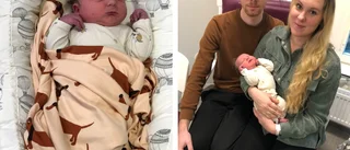 Han blev årets första bebis – mamman covid-smittad