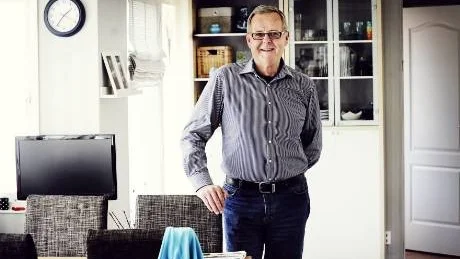 Lars Olof Svensson fyller 65 år i dag.Foto: Ola Axman