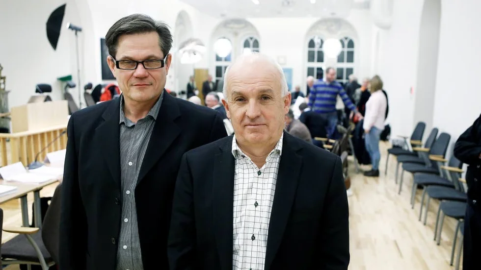 Nytt styre. Magnus Gustafsson (S) och Mats Wahrén (Kons) är Vadstenas nya kommunalråd.