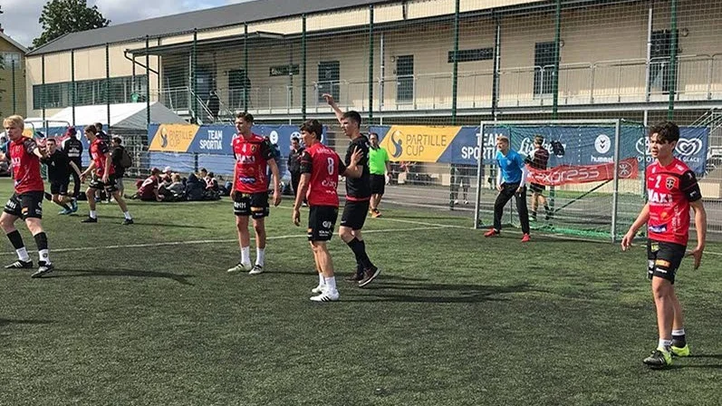 EHF P18 var ett av två lag som fixade silver.