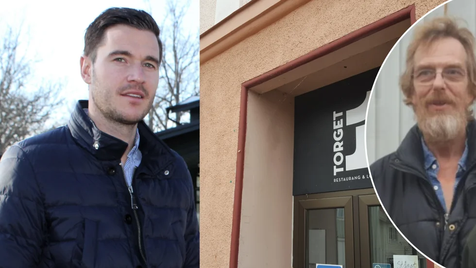 Martin Krüger (t v) letar nu efter ny arrendator efter Peter Roloff. 