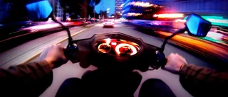 Berusad körde moped