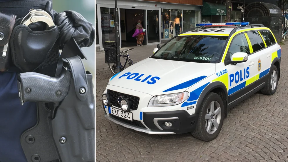 Ett av hotbrotten ska ha inträffat på torget i Skellefteå. 26-åringen greps senare samma dag av polisen.