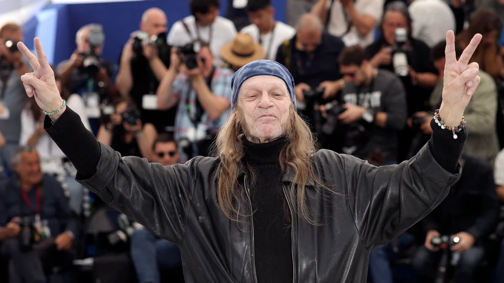 Skådespelaren Leon Vitali fotograferad på filmfestivalen i Cannes 2019. Arkivbild.