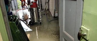 Risk för översvämning i källare och garage