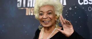 Nichelle Nichols aska skjuts ut i rymden