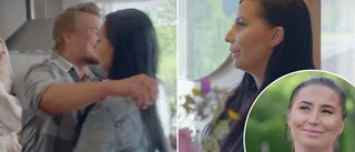 Sanna flyttar in hos Jon-Krista – och träffar renarna • Kolla in första kyssen: ”Han har ett väldigt fint leende”