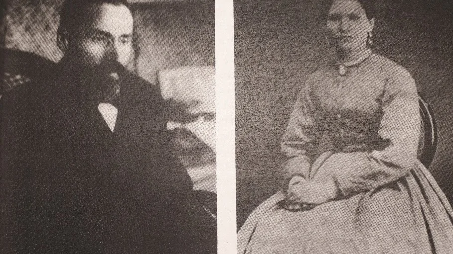 Anders Andersson med makan Johanna Mathilda.