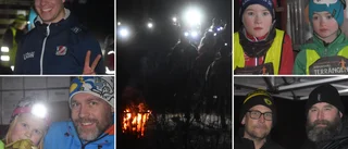 Mysigt, spännande och becksvart – löpning med pannlampa en succé för stora och små: ”Så kul att springa i mörker”