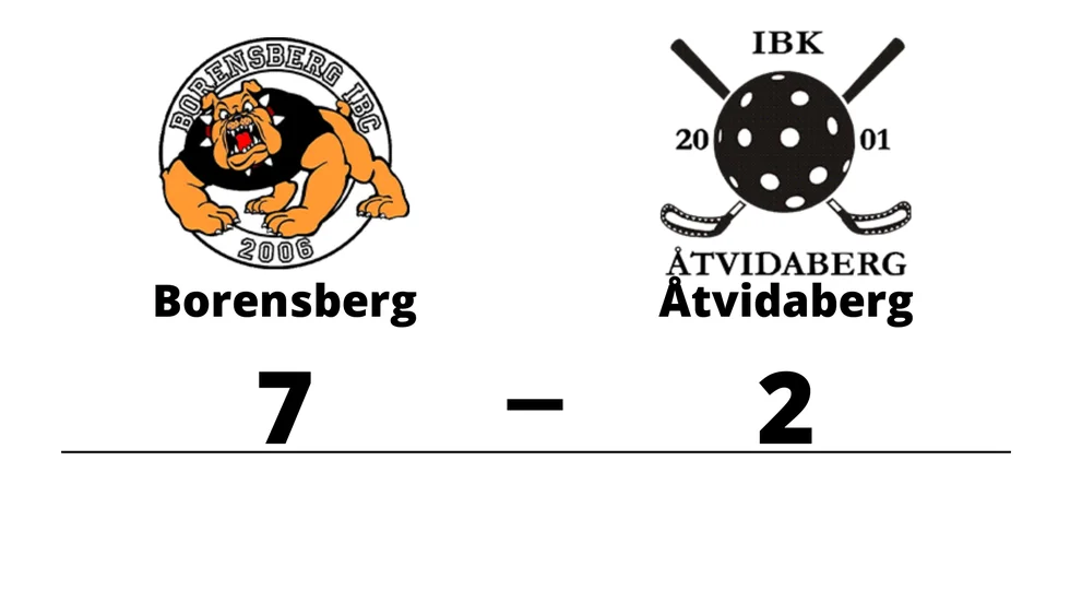 Borensberg IBC vann mot IBK Åtvidaberg