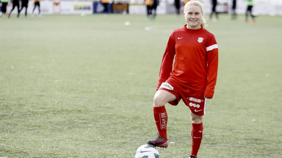 Johanna Andersson från Kalix är redo för hemmapremiär med allsvenska Piteå.