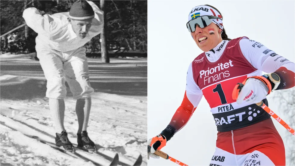 Sixten Jernberg och Charlotte Kalla har betytt massor för svensk skidåkning. 