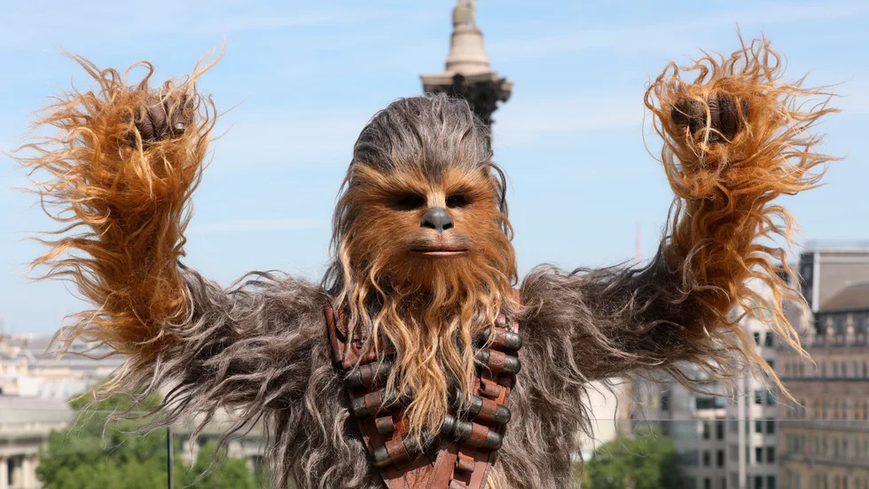 Chewbacca i "Star Wars". Arkivbild.