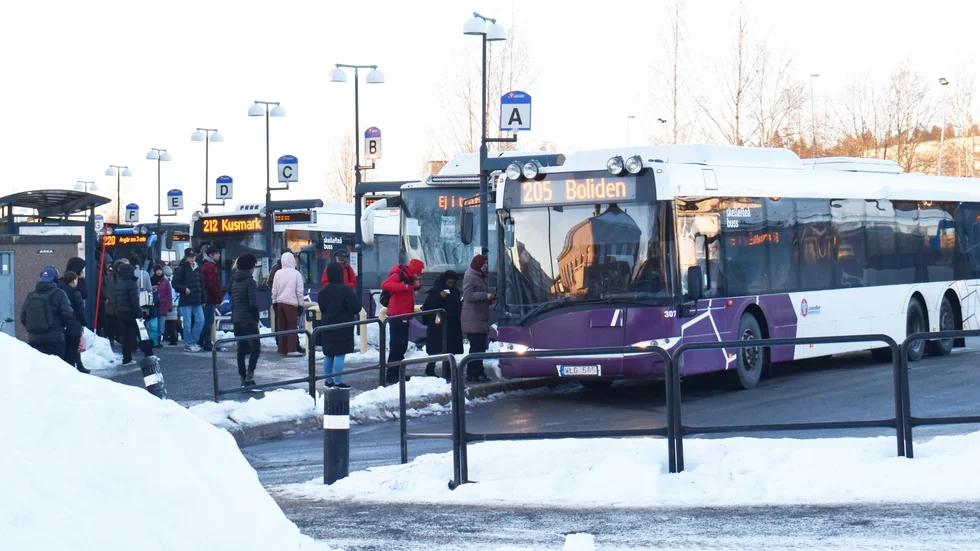 Från och med måndag morgon kommer samtliga linjer på både lokaltrafiken och Skellefteå buss regiontrafik att köras enligt ordinarie tidtabell