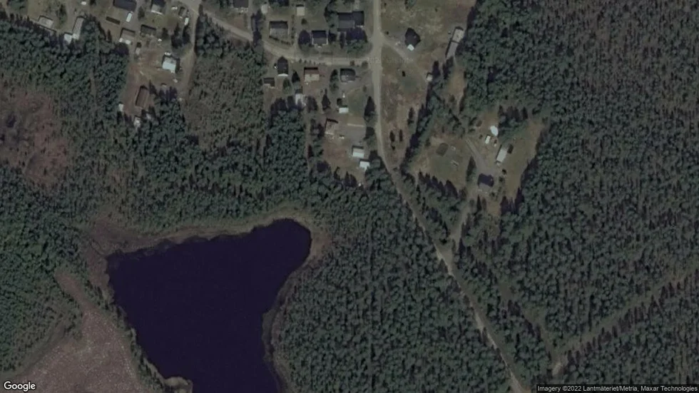 Området kring Abborrtjärnvägen 11